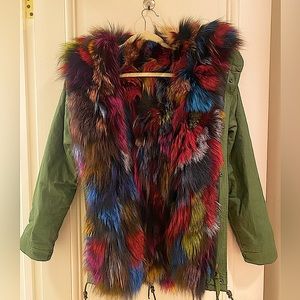 Fur lined Coat